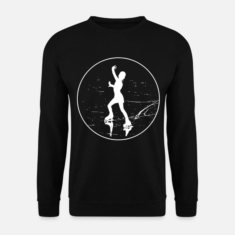 Eiskunstläuferin - Eiskunstlauf - Eiskunstlaufen - Unisex Pullover - Schwarz