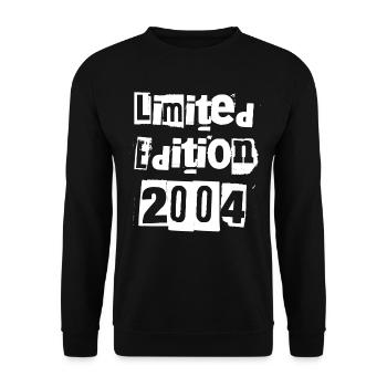 Édition Limitée 2004 20ème Cadeau d’Anniversaire - Sweat-shirt Unisexe - noir - Devant - Alina (178cm) & Michal (187cm)
