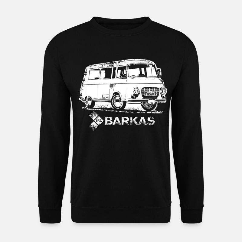 Barkas B1000 white - Unisex Sweatshirt - black