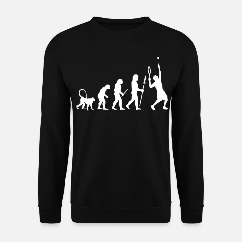 Tennis Evolution - Unisex Sweatshirt - black