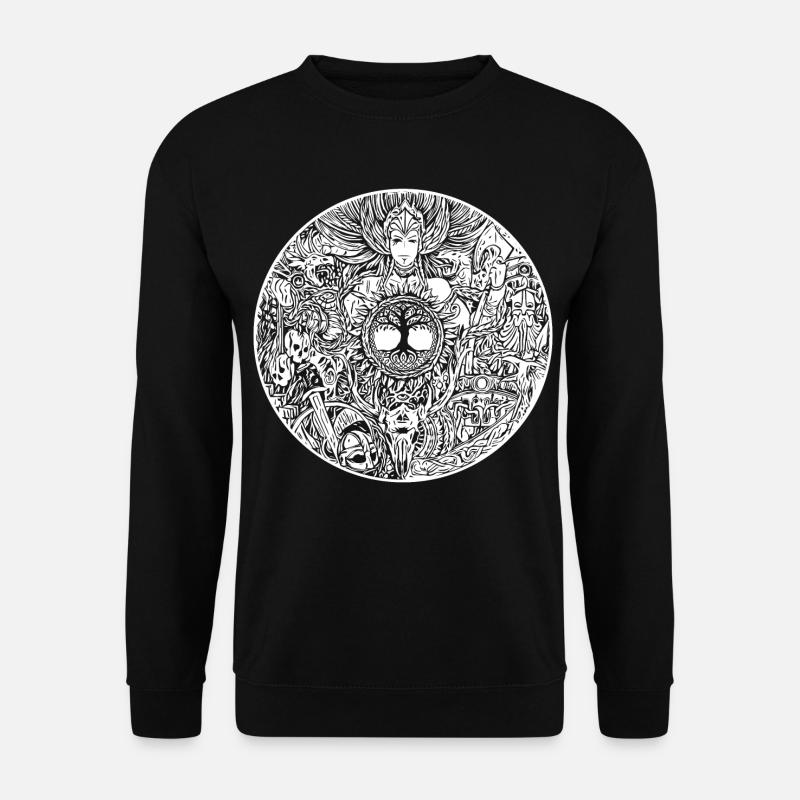 Viking Shield - Valkyrie - Valkyrie - Unisex Sweatshirt - black