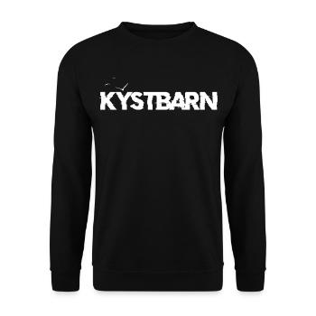 Kystbarn - Unisex Pullover - Schwarz - Vorne - Alina (178cm) & Michal (187cm)