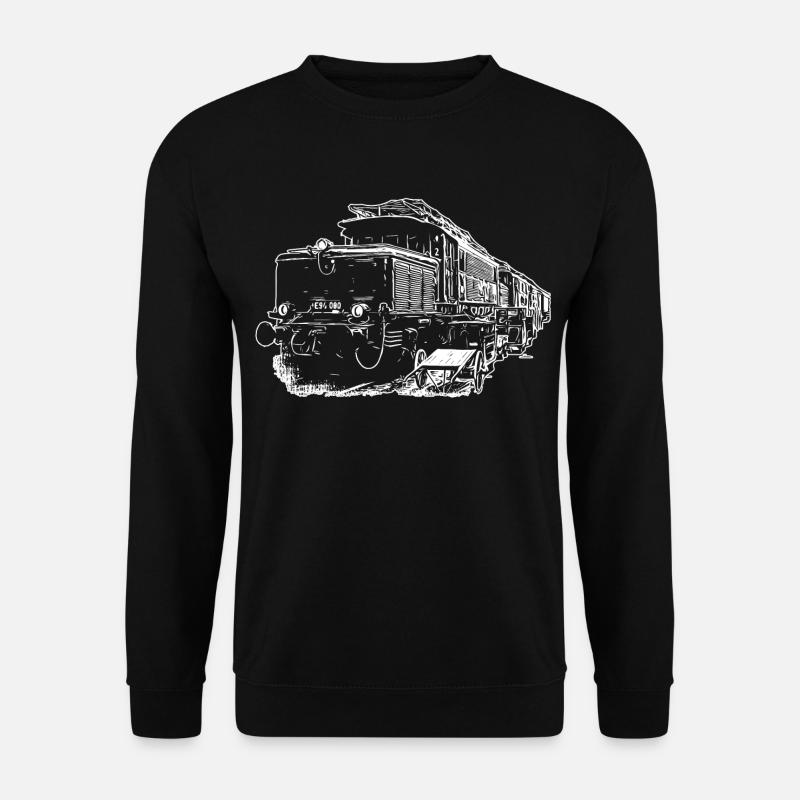 E94 Zug Das Krokodil - Unisex Pullover - Schwarz