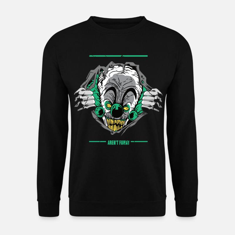 Clown - Unisex Pullover - Schwarz