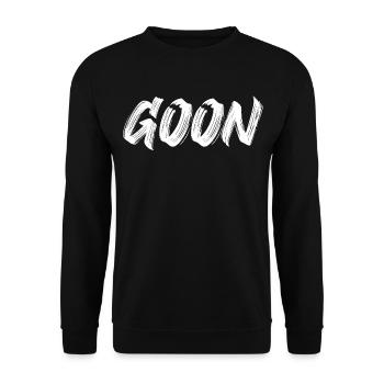 Goon - Sweat-shirt Unisexe - noir - Devant - Alina (178cm) & Michal (187cm)