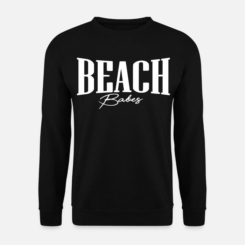 beach babes beach girl - Unisex Sweatshirt - black