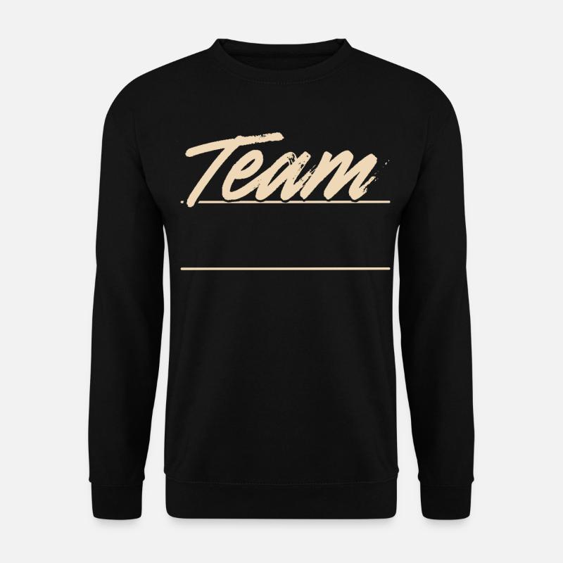 Team - Unisex Pullover - Schwarz
