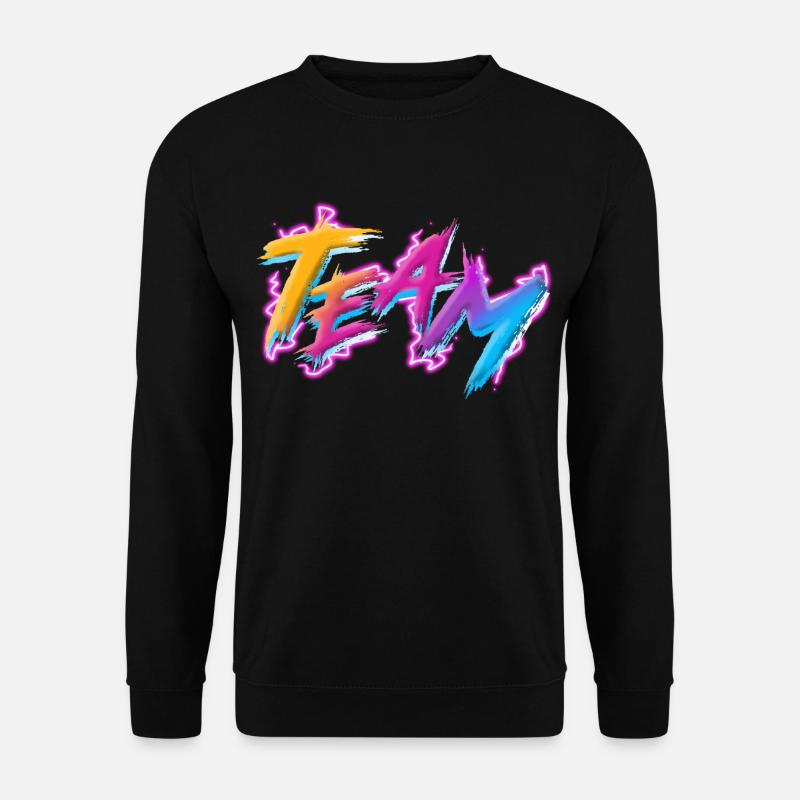 Team - Unisex Pullover - Schwarz