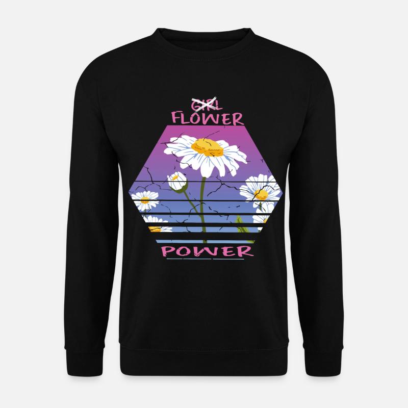 Sonnenblumen - Unisex Pullover - Schwarz