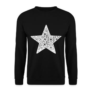 L’étoile de la nuit - Sweat-shirt Unisexe - noir - Devant - Alina (178cm) & Michal (187cm)