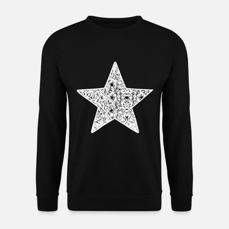 Der Stern der Nacht - Unisex Pullover - Schwarz