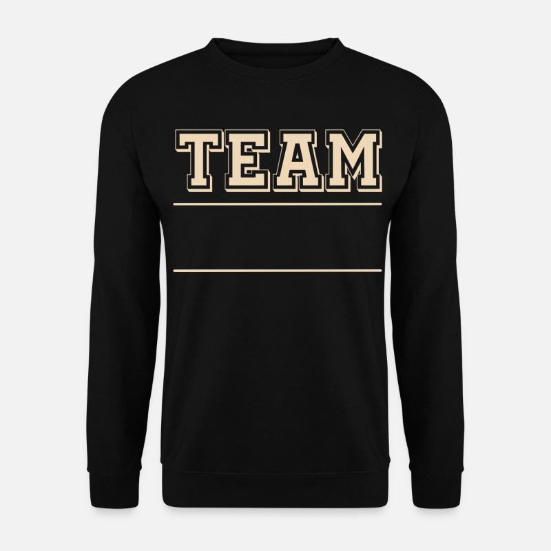 Team - Unisex Pullover - Schwarz
