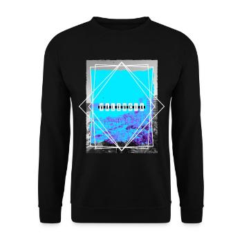 Valence Espagne Ville Skyline Home Love Holiday - Sweat-shirt Unisexe - noir - Devant - Alina (178cm) & Michal (187cm)