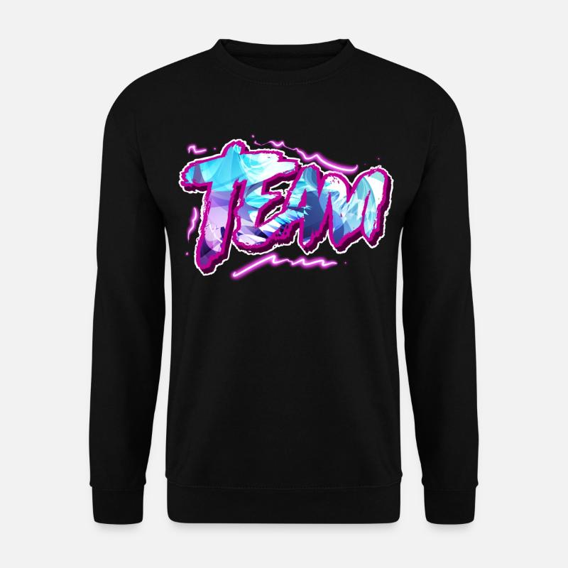 Team - Unisex Pullover - Schwarz