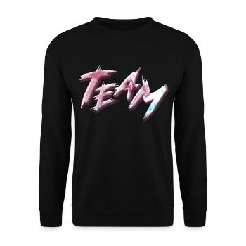 Équipe - Sweat-shirt Unisexe - noir - Devant - Alina (178cm) & Michal (187cm)