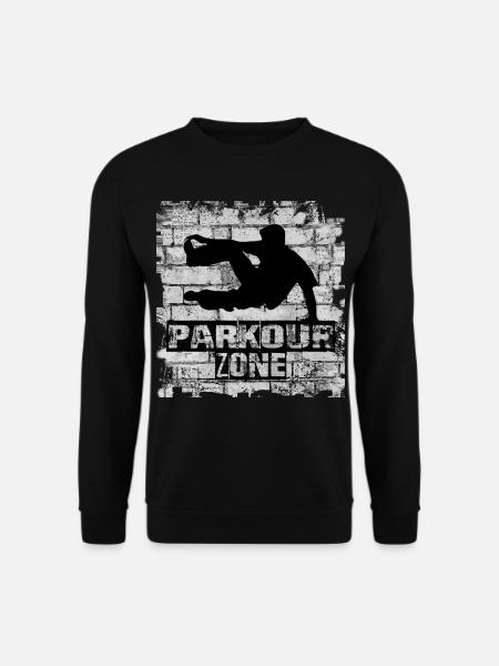 Parkour - Unisex Pullover - Schwarz