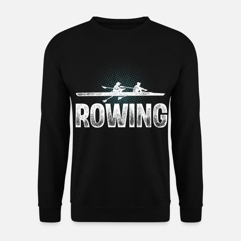 Rameur Rameur Bateau à rames - Sweat-shirt Unisexe - noir