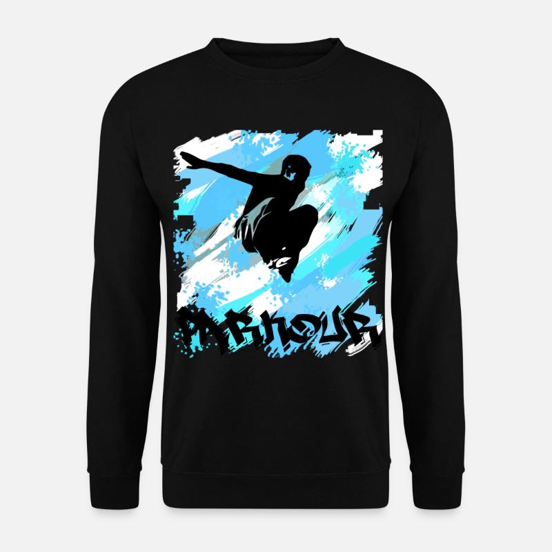 Parkour - Unisex Pullover - Schwarz
