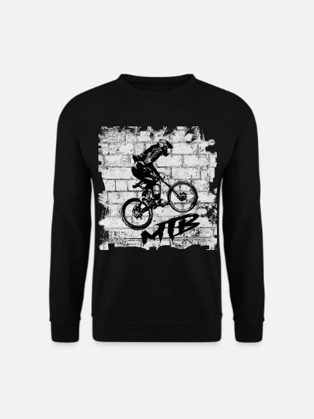 MTB Bike - Unisex Pullover - Schwarz