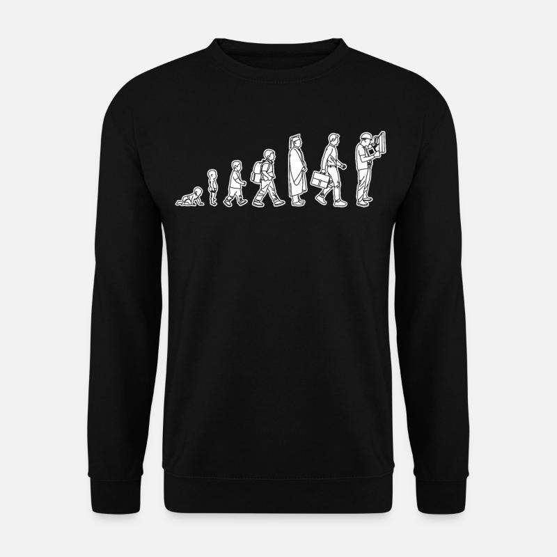 De l’enfant à l’électricien - Sweat-shirt Unisexe - noir
