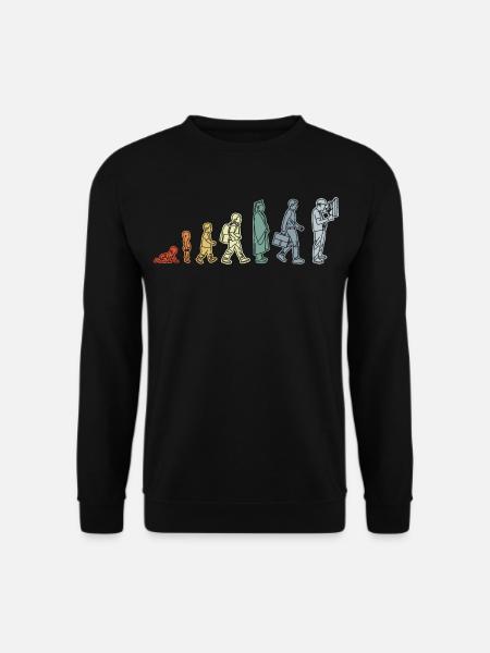 Elektriker Lebenszyklus - Unisex Pullover - Schwarz