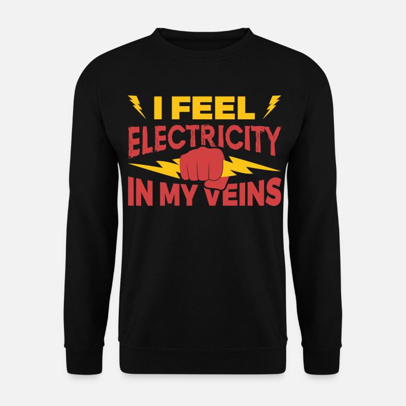 Elektrotechnik - Unisex Pullover - Schwarz