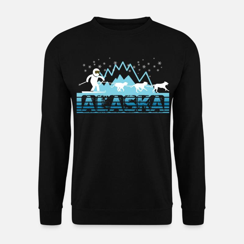 Alaska - Unisex Pullover - Schwarz