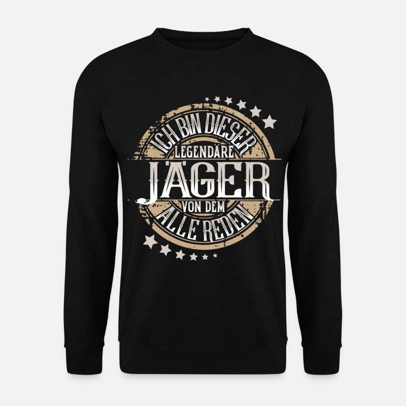 Jäger - Unisex Pullover - Schwarz