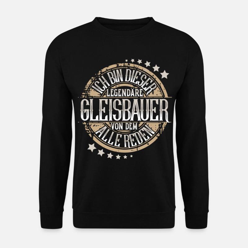 Gleisbauer - Unisex Pullover - Schwarz