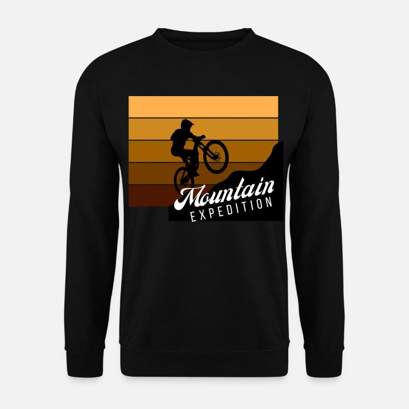 Mountain Expedition Sprung - Unisex Pullover - Schwarz