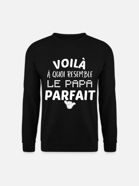 LE PAPA PARFAIT - Sweat-shirt Unisexe - noir