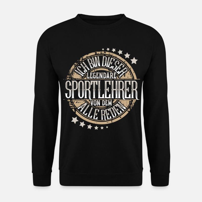 Sportlehrer - Unisex Pullover - Schwarz
