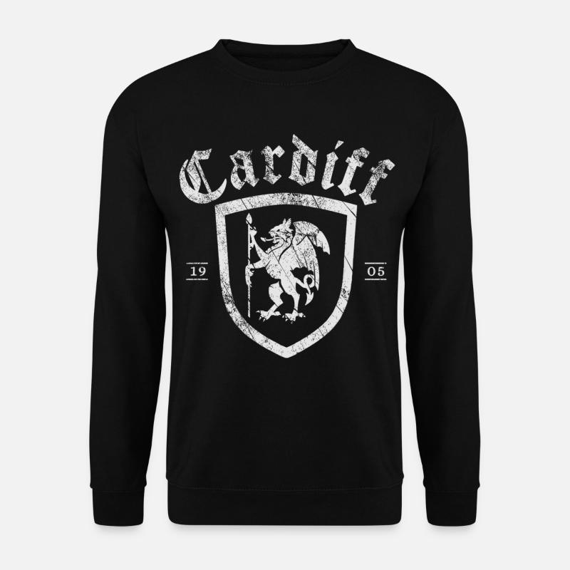 Cardiff - Unisex Pullover - Schwarz