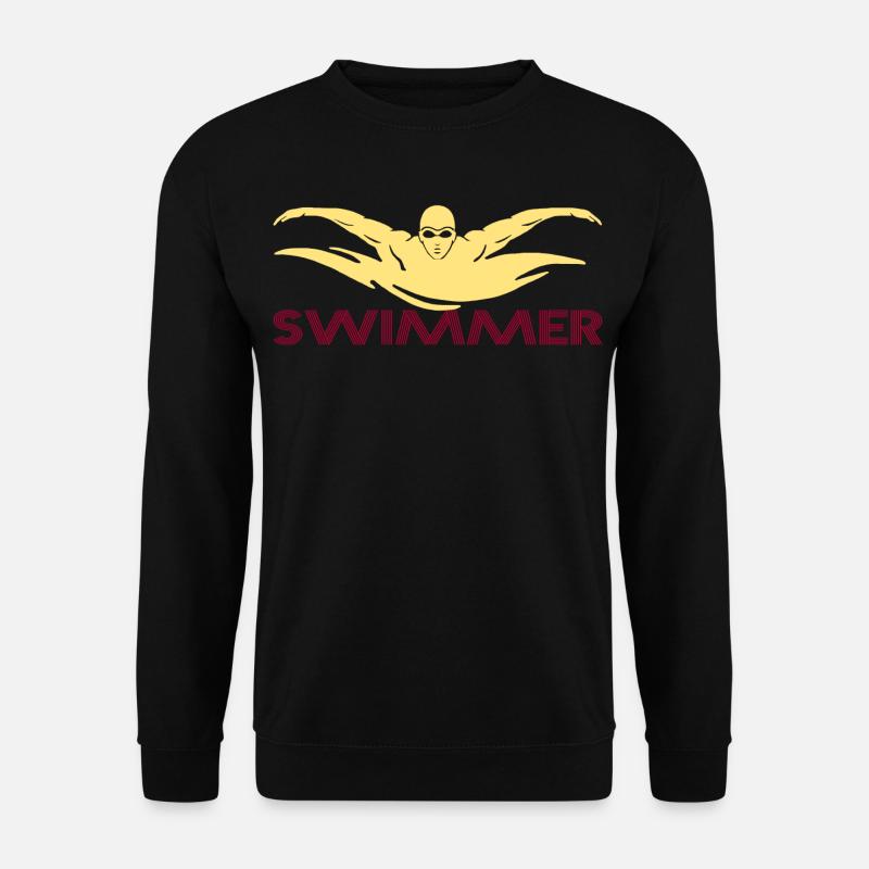 Swimmer - Unisex Sweatshirt - black