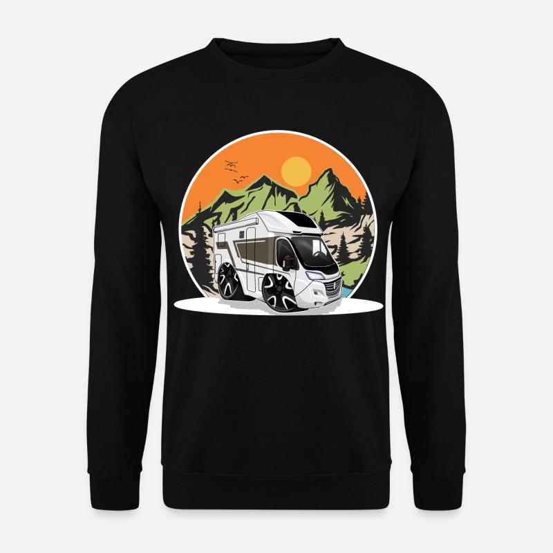 Camping Camper Campen - Unisex Sweatshirt - black
