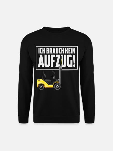Gabelstapler Fahrer - Unisex Pullover - Schwarz