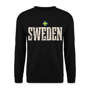 Suède - Sweat-shirt Unisexe - noir - Devant - Alina (178cm) & Michal (187cm)
