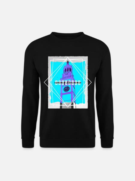 Augsburg Deutschland Stadt Skyline Heimat Liebe - Unisex Pullover - Schwarz