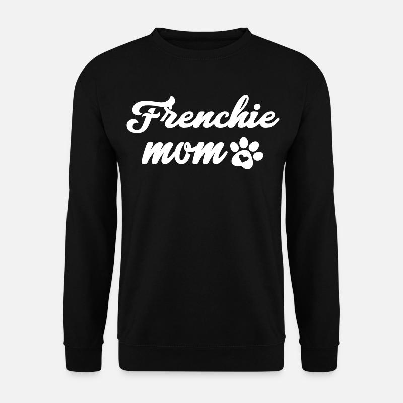 Frenchie Mom - Unisex Sweatshirt - black