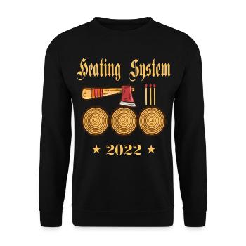Système de chauffage 2022 - Sweat-shirt Unisexe - noir - Devant - Alina (178cm) & Michal (187cm)