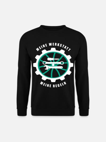 My workshop My rules - Unisex Sweatshirt - black