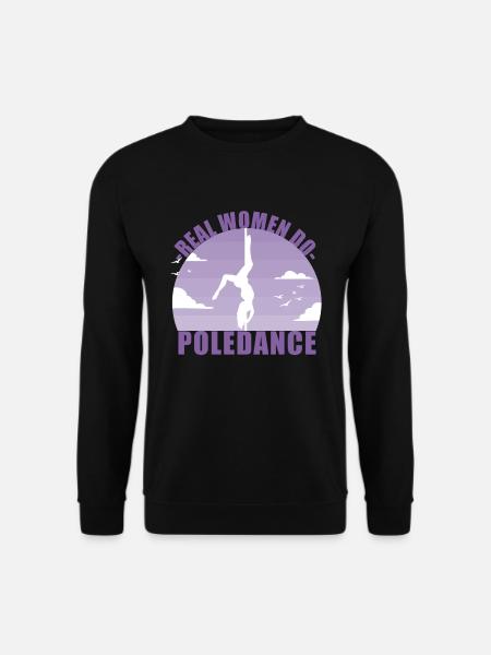 Pole Dance Dancer Poledancing Pole Gift - Sweat-shirt Unisexe - noir