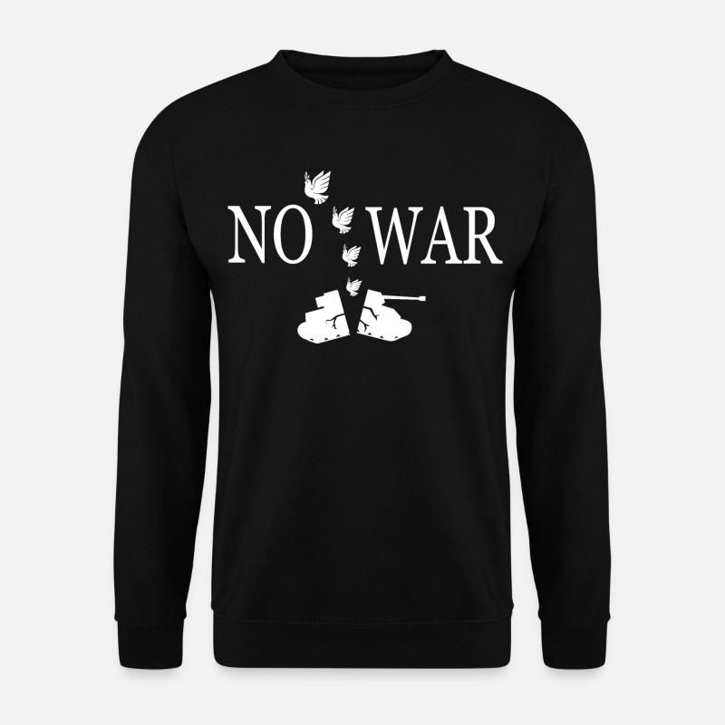 No war - Unisex Sweatshirt - black