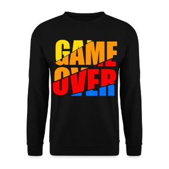 Fin du jeu - Sweat-shirt Unisexe - noir - Devant - Alina (178cm) & Michal (187cm)