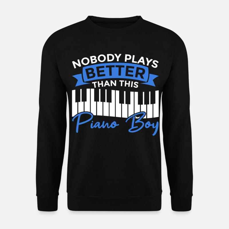 Pianist Junge - Unisex Sweatshirt - black