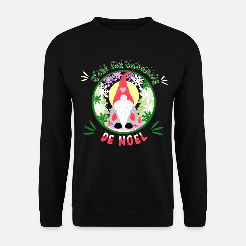 c'est les vacances de noël - Sweat-shirt Unisexe - noir