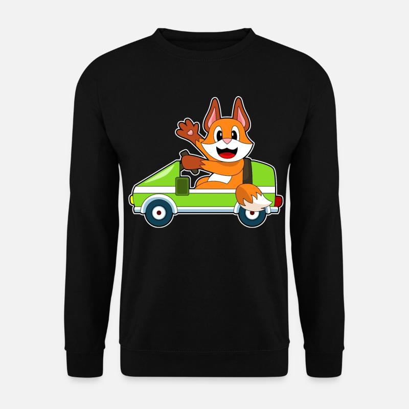 Voiture Fuchs - Sweat-shirt Unisexe - noir