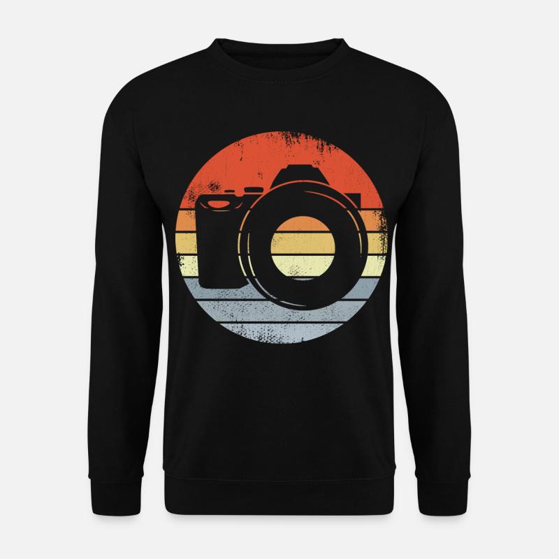 Kamera Enthusiast - Unisex Pullover - Schwarz