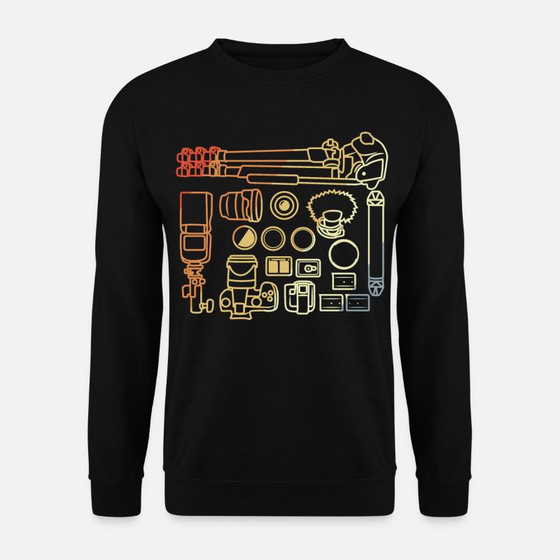 Camera Accessories - Unisex Sweatshirt - black