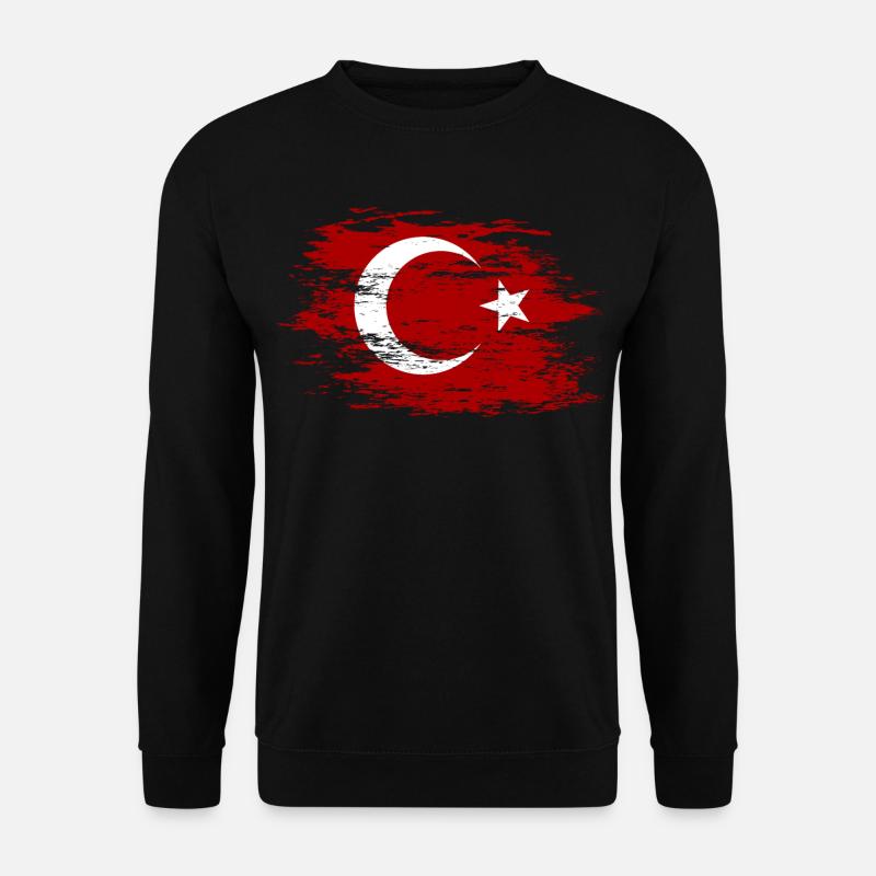 Türkei used - Unisex Pullover - Schwarz